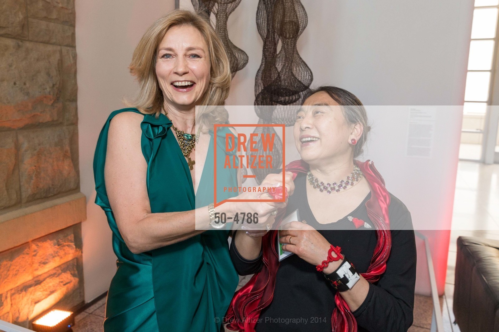 Elena Lebedeva, Hung Liu, SAN JOSE MUSEUM OF ART'S Council 100's 20th Anniversary Dinner, US, March 14th, 2014, Photo #50-4786 Elena Lebedeva, Hung Liu, Photo #50-4786
