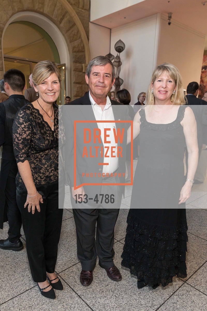 Cheryl Kiddoo, Art Taylor, Meg North Taylor, SAN JOSE MUSEUM OF ART'S Council 100's 20th Anniversary Dinner, US, March 14th, 2014, Photo #153-4786 Cheryl Kiddoo, Art Taylor, Meg North Taylor, Photo #153-4786