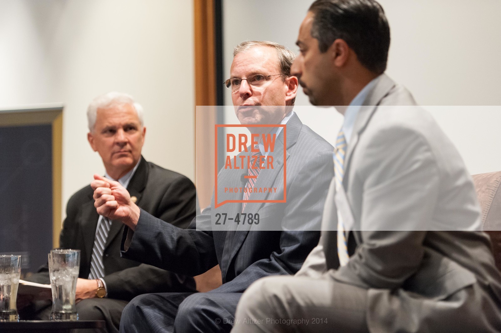 Joe Cirincione, Jeremy Ben-Ami, Trita Parsi, PLOUGHSHARES FUND Chain Reaction 2014, US, June 3rd, 2014, Photo #27-4789 Joe Cirincione, Jeremy Ben-Ami, Trita Parsi, Photo #27-4789
