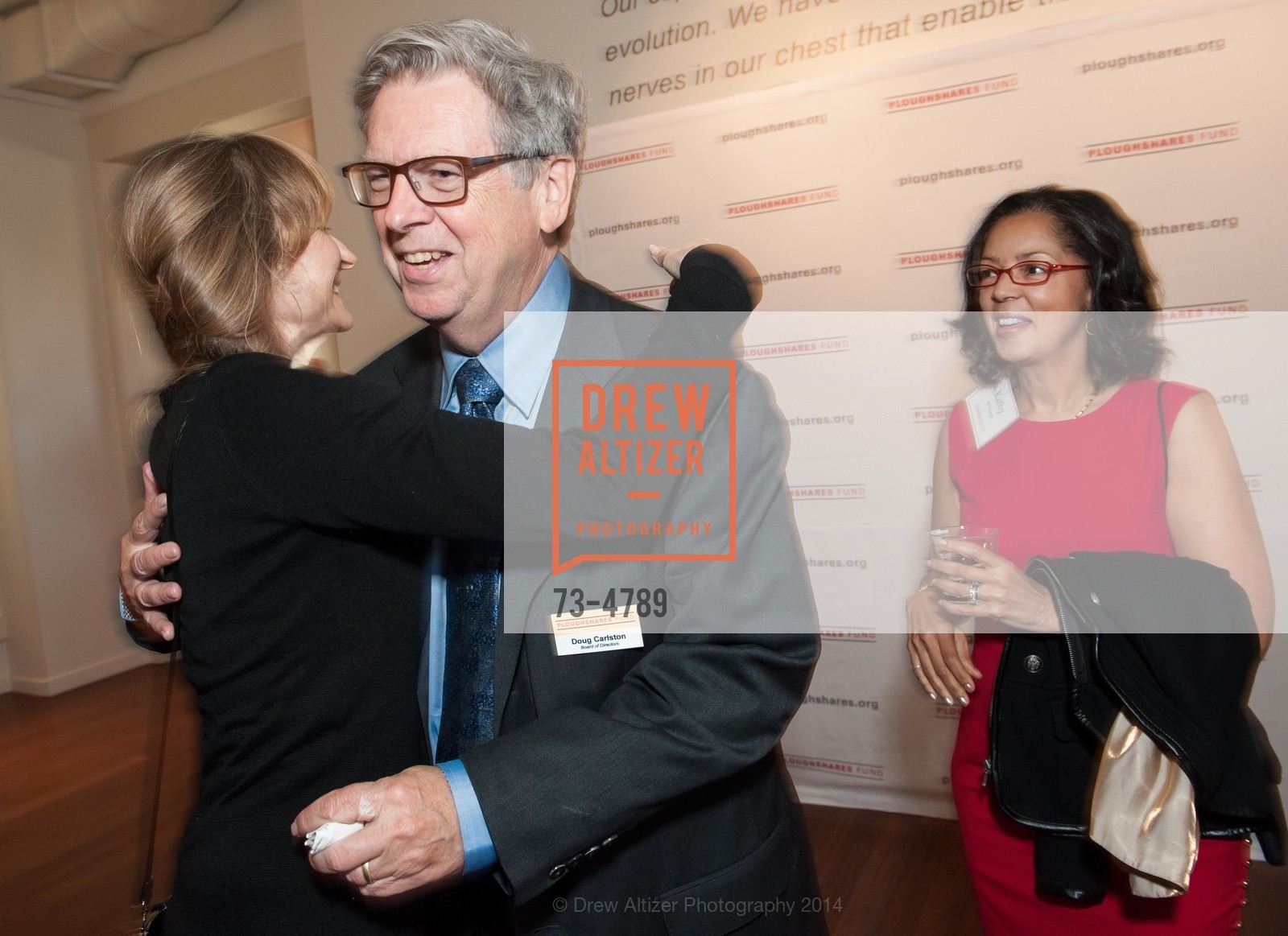 Doug Carlston, Kathy Williams, PLOUGHSHARES FUND Chain Reaction 2014, US, June 3rd, 2014, Photo #73-4789 Doug Carlston, Kathy Williams, Photo #73-4789