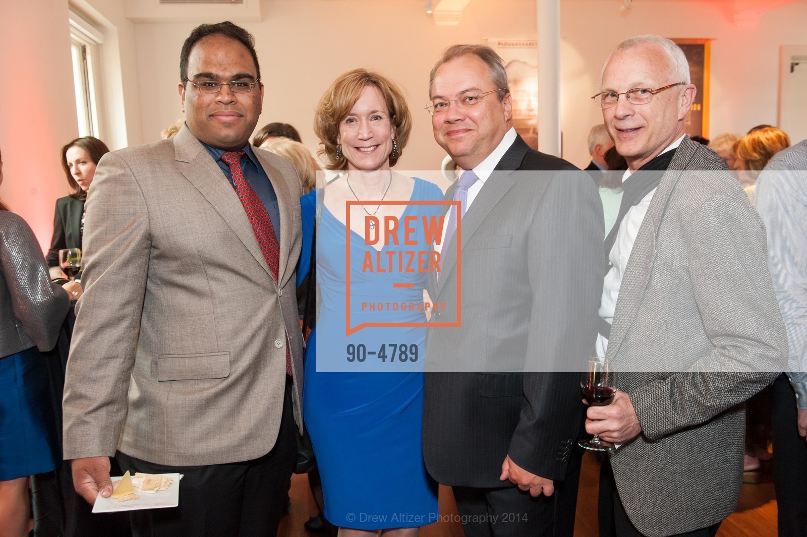 Ravi Patel, Cheryl Berry, Sergey Petrov, David Berry, PLOUGHSHARES FUND Chain Reaction 2014, US, June 3rd, 2014, Photo #90-4789 Ravi Patel, Cheryl Berry, Sergey Petrov, David Berry, Photo #90-4789