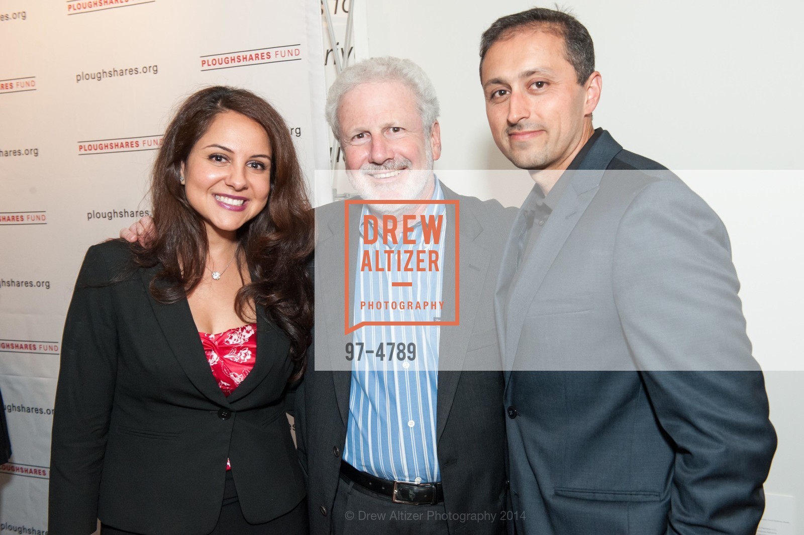 Lily Sarafan, Phil Taubman, Amir Ghorbani, PLOUGHSHARES FUND Chain Reaction 2014, US, June 3rd, 2014, Photo #97-4789 Lily Sarafan, Phil Taubman, Amir Ghorbani, Photo #97-4789