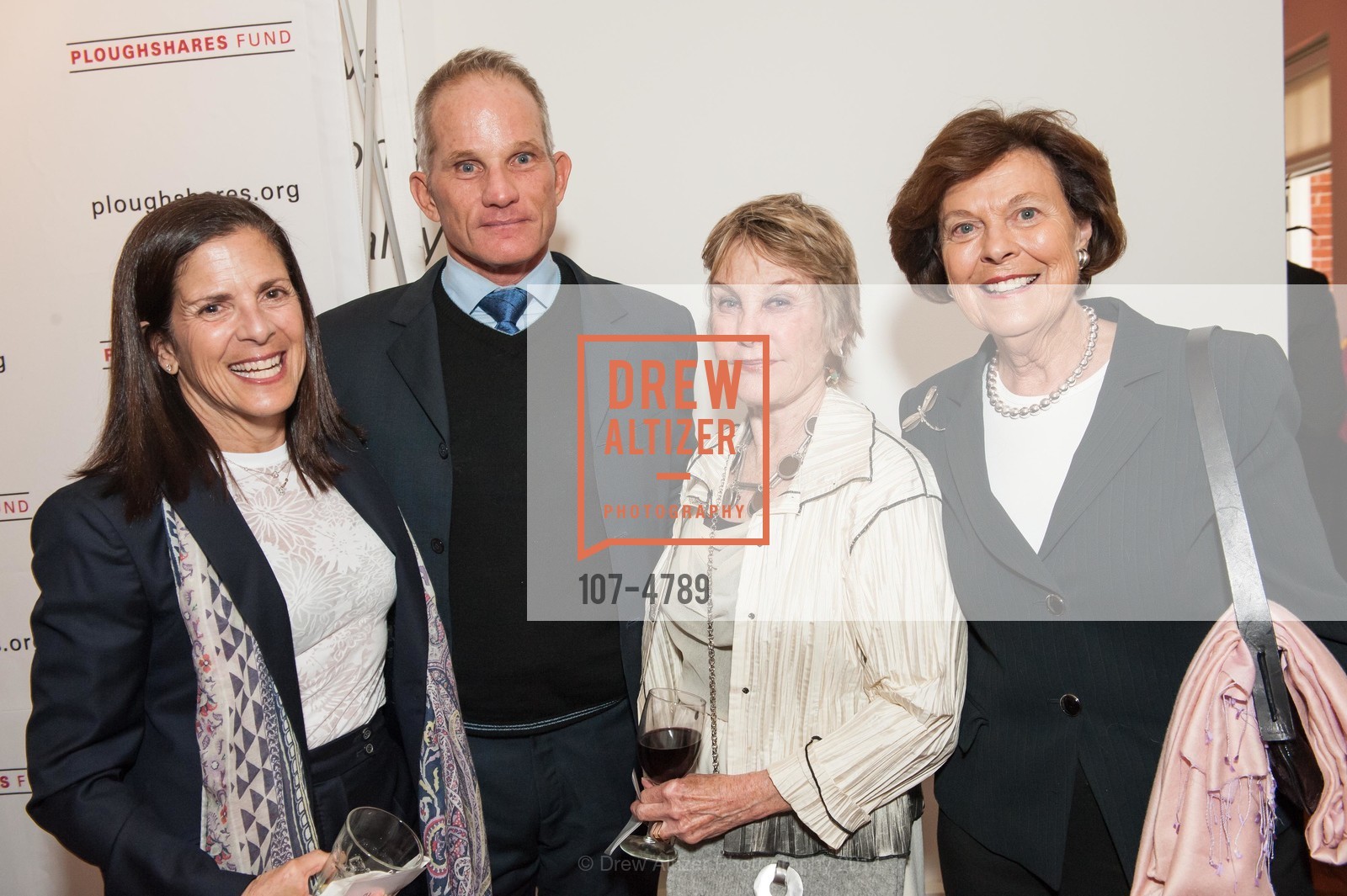 Marjorie Swig, Tim Herrity, Nancy Leavens, Mary Robinson, Photo #107-4789
