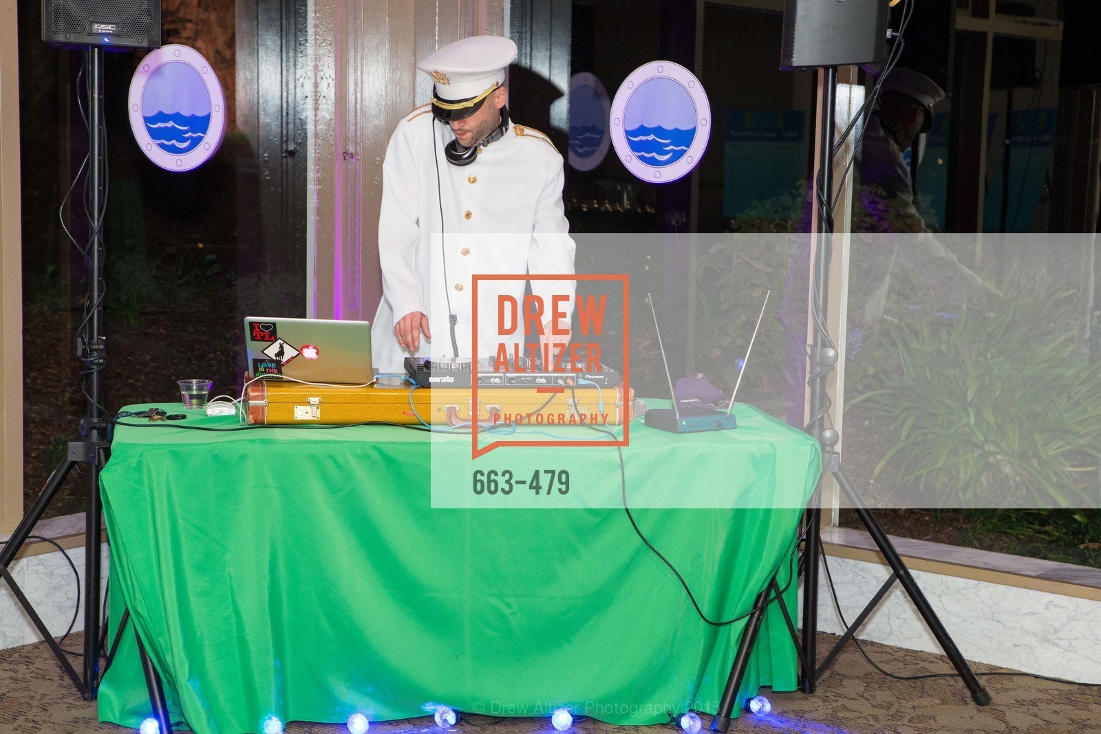 DJ Jason Everett, 7th Annual White Caps & Night Caps, Generals Residence - Fort Mason. 2525 Van Ness St, November 9th, 2015,Drew Altizer, Drew Altizer Photography, full-service agency, private events, San Francisco photographer, photographer california