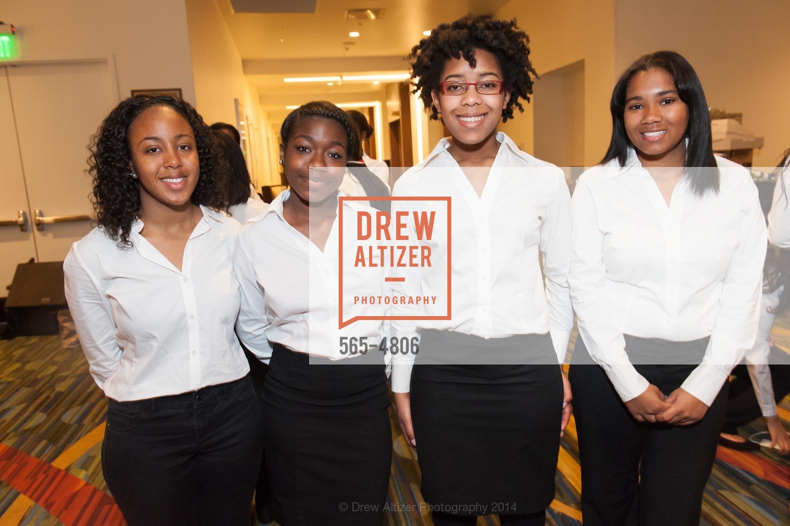 Malea Jones, Kanaria Sanders, Jazmyne Woffard-Jones, Alon Haynesworth, 16th Annual MADAM C.J. WALKER Business & Community Recognition Awards Luncheon, US, March 14th, 2014, Photo #565-4806 Malea Jones, Kanaria Sanders, Jazmyne Woffard-Jones, Alon Haynesworth, Photo #565-4806