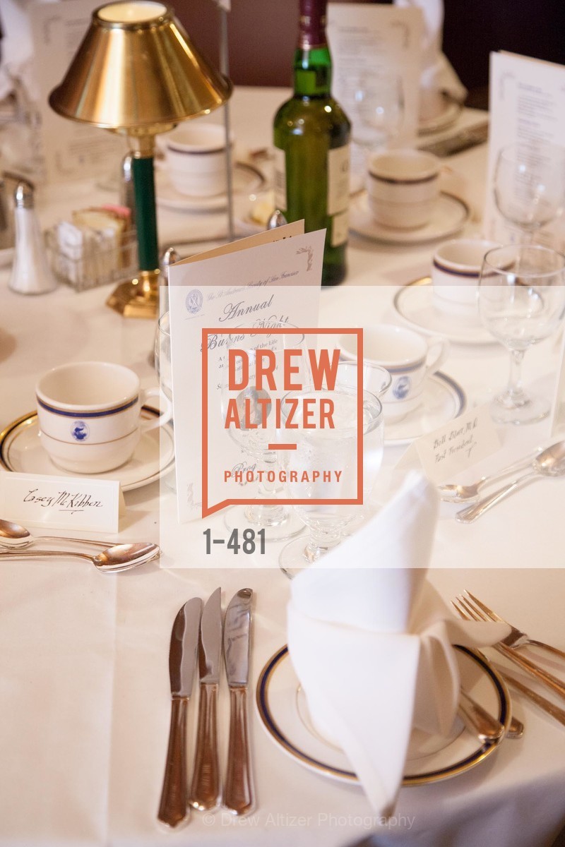 Atmosphere, ST. ANDREW'S SOCIETY OF SAN FRANCISCO'S Traditional Burns Night Supper 2014, US. US, January 25th, 2014,Drew Altizer, Drew Altizer Photography, full-service agency, private events, San Francisco photographer, photographer california