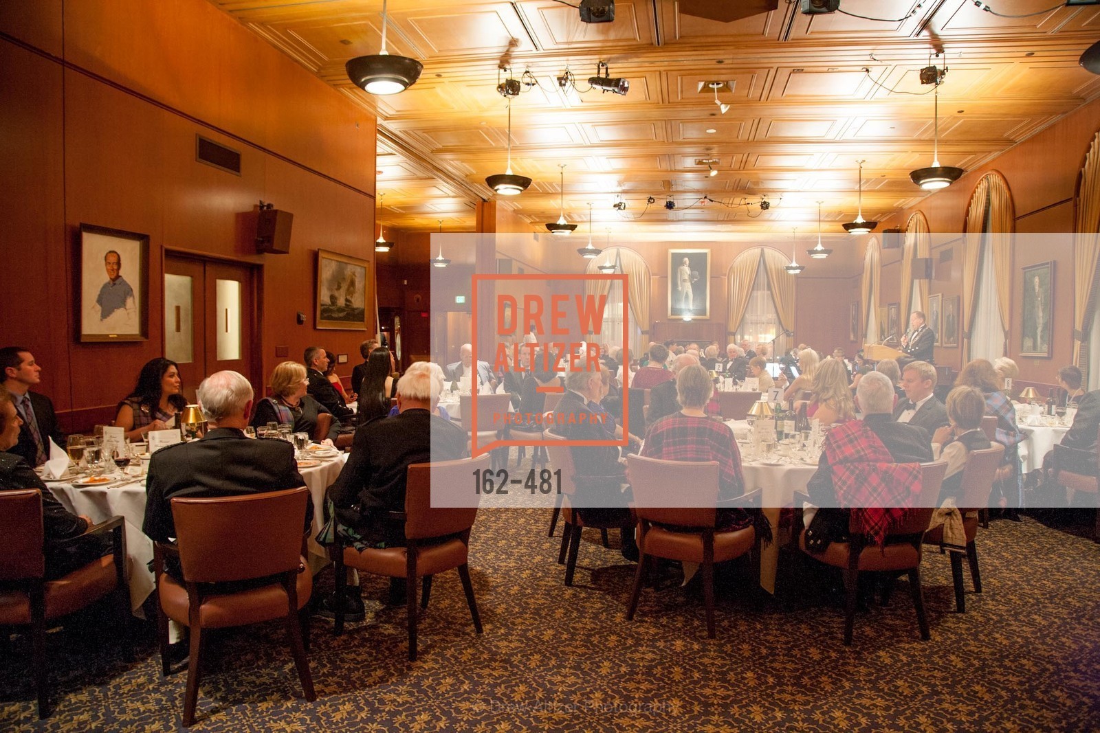 Atmosphere, ST. ANDREW'S SOCIETY OF SAN FRANCISCO'S Traditional Burns Night Supper 2014, US. US, January 25th, 2014,Drew Altizer, Drew Altizer Photography, full-service agency, private events, San Francisco photographer, photographer california