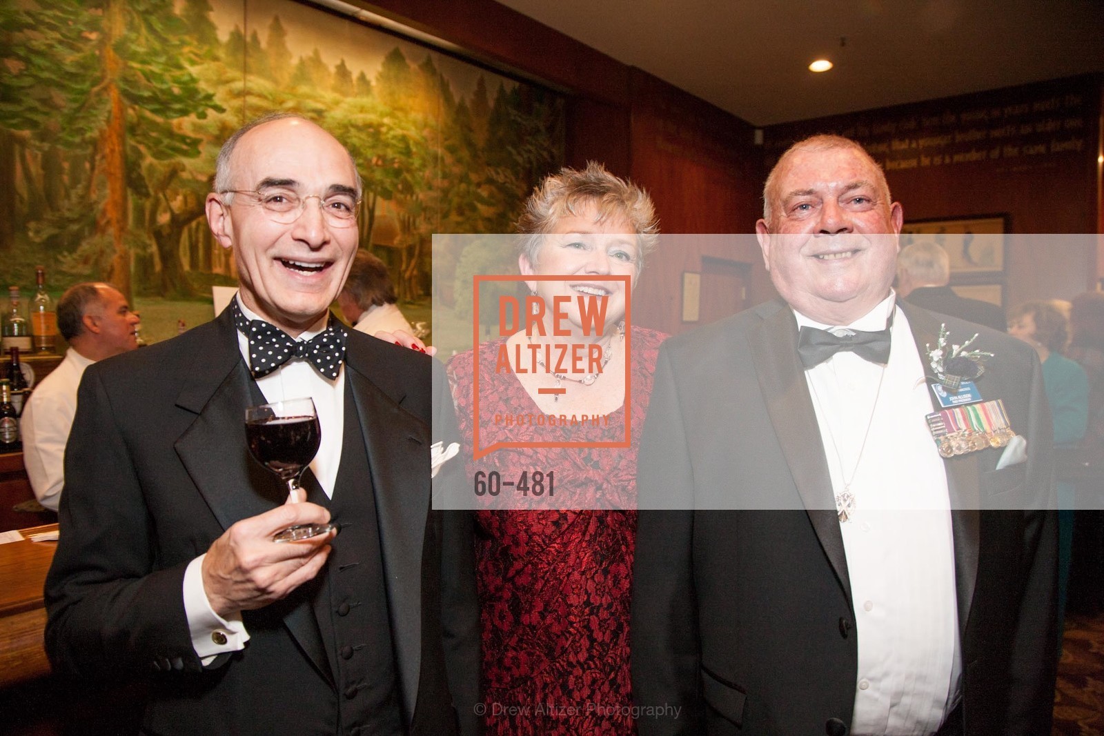 George Lendaris, Terry Allison, John Allison, ST. ANDREW'S SOCIETY OF SAN FRANCISCO'S Traditional Burns Night Supper 2014, US. US, January 25th, 2014,Drew Altizer, Drew Altizer Photography, full-service agency, private events, San Francisco photographer, photographer california