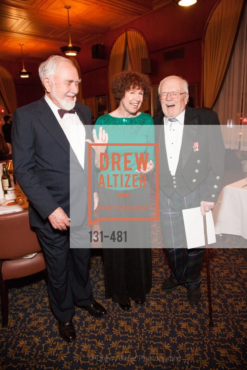 David Schieser, Cathy Schieser, Gerard Sample, ST. ANDREW'S SOCIETY OF SAN FRANCISCO'S Traditional Burns Night Supper 2014, US. US, January 25th, 2014,Drew Altizer, Drew Altizer Photography, full-service agency, private events, San Francisco photographer, photographer california