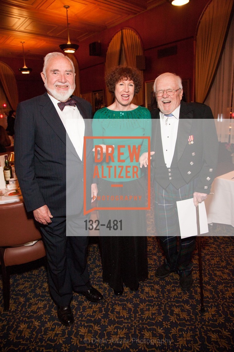 David Schieser, Cathy Schieser, Gerard Sample, ST. ANDREW'S SOCIETY OF SAN FRANCISCO'S Traditional Burns Night Supper 2014, US. US, January 25th, 2014,Drew Altizer, Drew Altizer Photography, full-service agency, private events, San Francisco photographer, photographer california