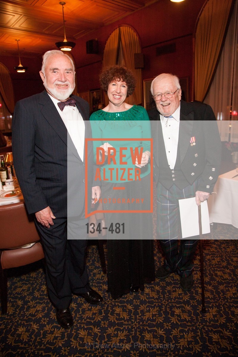 David Schieser, Cathy Schieser, Gerard Sample, ST. ANDREW'S SOCIETY OF SAN FRANCISCO'S Traditional Burns Night Supper 2014, US. US, January 25th, 2014,Drew Altizer, Drew Altizer Photography, full-service agency, private events, San Francisco photographer, photographer california