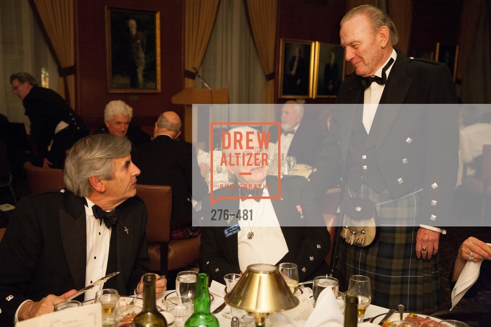 John McCorkindale, Norman MacLeod, James Robertson, ST. ANDREW'S SOCIETY OF SAN FRANCISCO'S Traditional Burns Night Supper 2014, US. US, January 25th, 2014,Drew Altizer, Drew Altizer Photography, full-service agency, private events, San Francisco photographer, photographer california