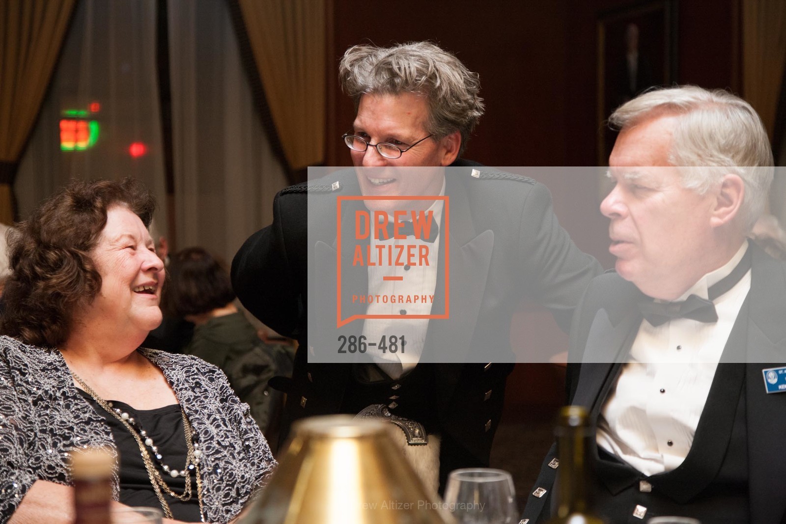 Madalyn Drago, David Campbell, Kent Walker, ST. ANDREW'S SOCIETY OF SAN FRANCISCO'S Traditional Burns Night Supper 2014, US. US, January 25th, 2014,Drew Altizer, Drew Altizer Photography, full-service agency, private events, San Francisco photographer, photographer california