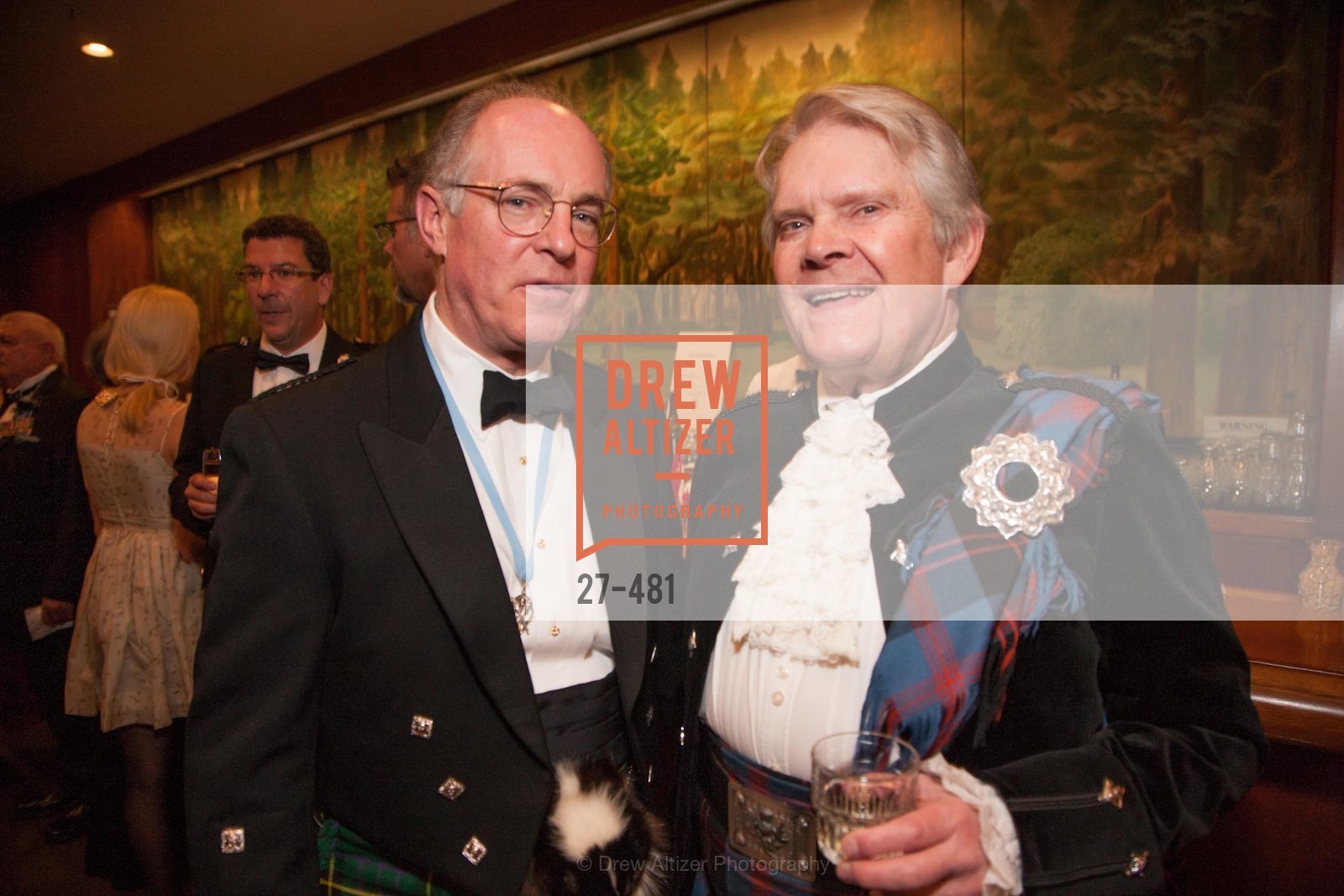 Bruce McMillan, Selby Haussermann, ST. ANDREW'S SOCIETY OF SAN FRANCISCO'S Traditional Burns Night Supper 2014, US. US, . US, Photo #27-481 Bruce McMillan, Selby Haussermann, Photo #27-481