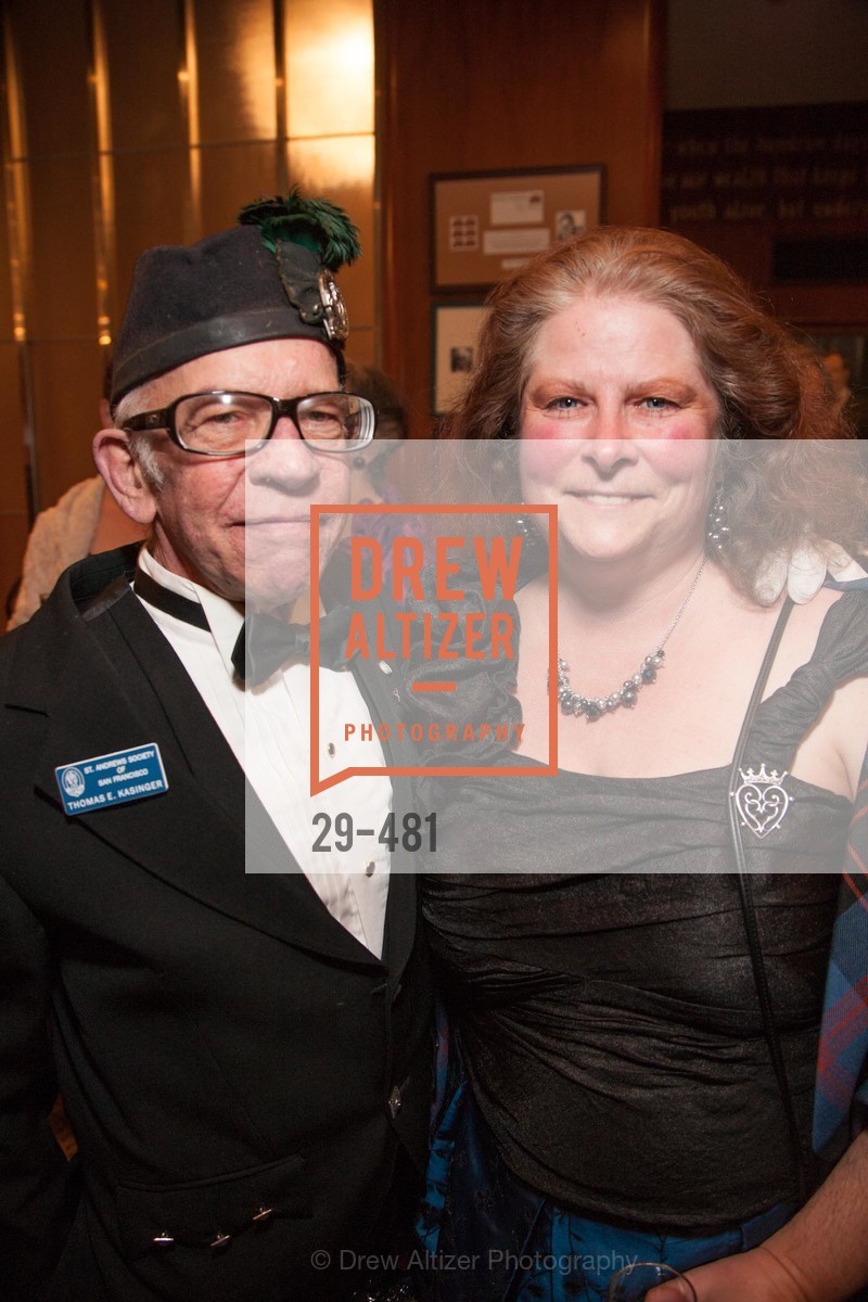 Thomas Kasinger, Vivian Haussermann, ST. ANDREW'S SOCIETY OF SAN FRANCISCO'S Traditional Burns Night Supper 2014, US. US, . US, Photo #29-481 Thomas Kasinger, Vivian Haussermann, Photo #29-481