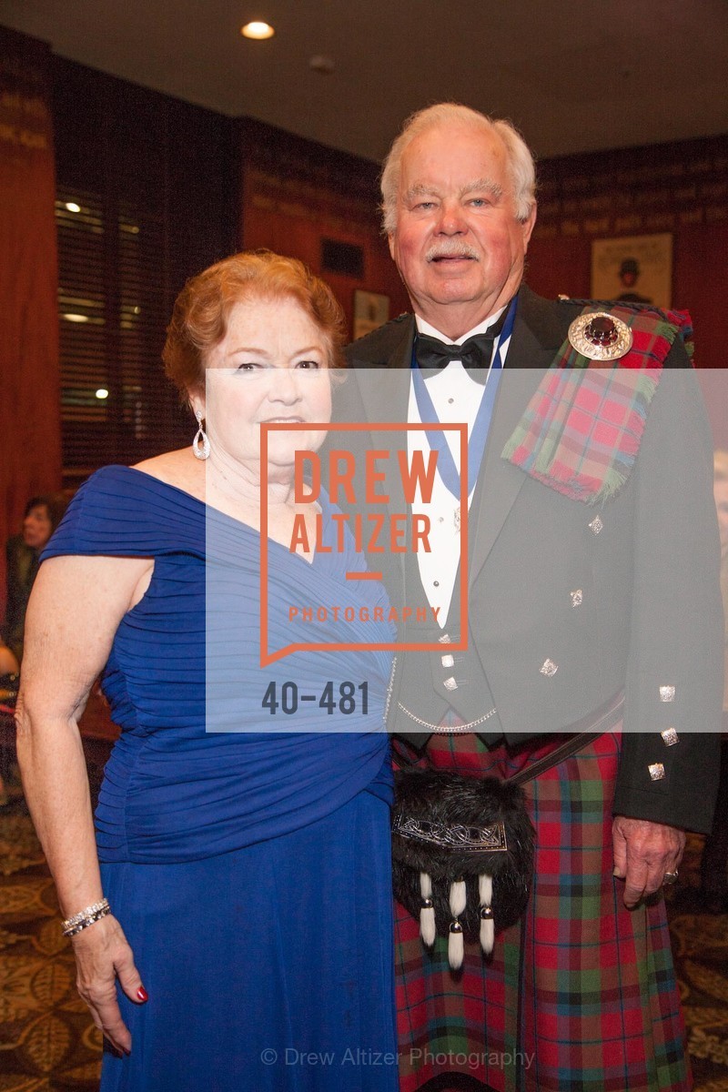 Ruth McCracken, Gene McCracken, ST. ANDREW'S SOCIETY OF SAN FRANCISCO'S Traditional Burns Night Supper 2014, US. US, January 25th, 2014,Drew Altizer, Drew Altizer Photography, full-service agency, private events, San Francisco photographer, photographer california