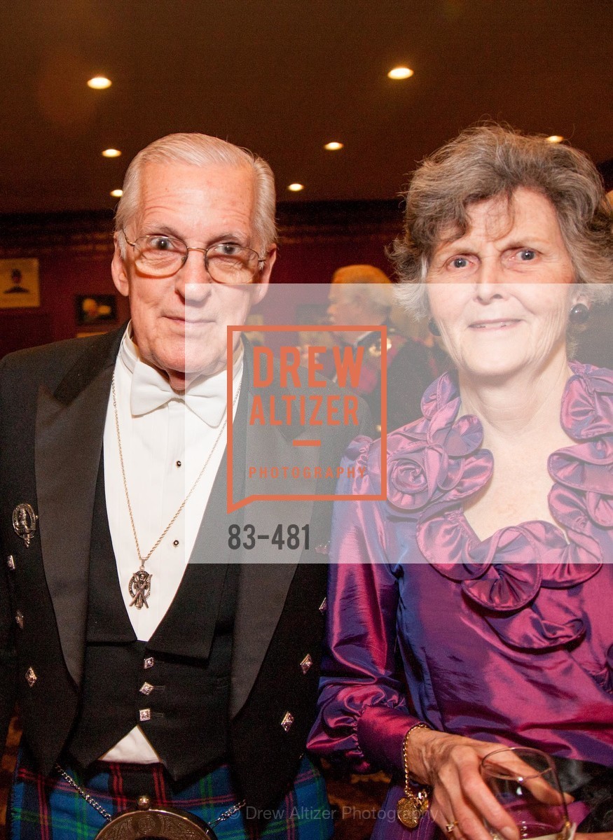 Stewart Hume, Jane Hume, ST. ANDREW'S SOCIETY OF SAN FRANCISCO'S Traditional Burns Night Supper 2014, US. US, . US, Photo #83-481 Stewart Hume, Jane Hume, Photo #83-481