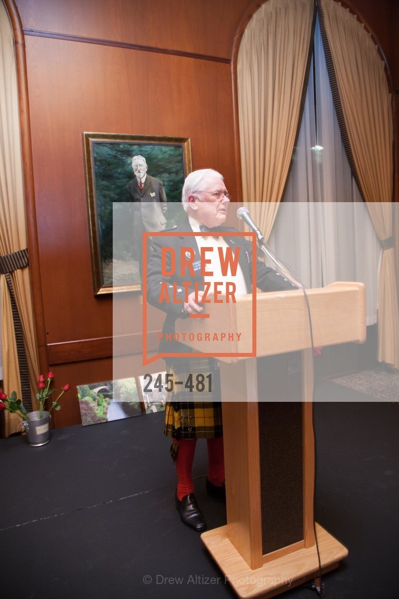 Norman MacLeod, ST. ANDREW'S SOCIETY OF SAN FRANCISCO'S Traditional Burns Night Supper 2014, US. US, January 25th, 2014,Drew Altizer, Drew Altizer Photography, full-service event agency, private events, San Francisco photographer, photographer California