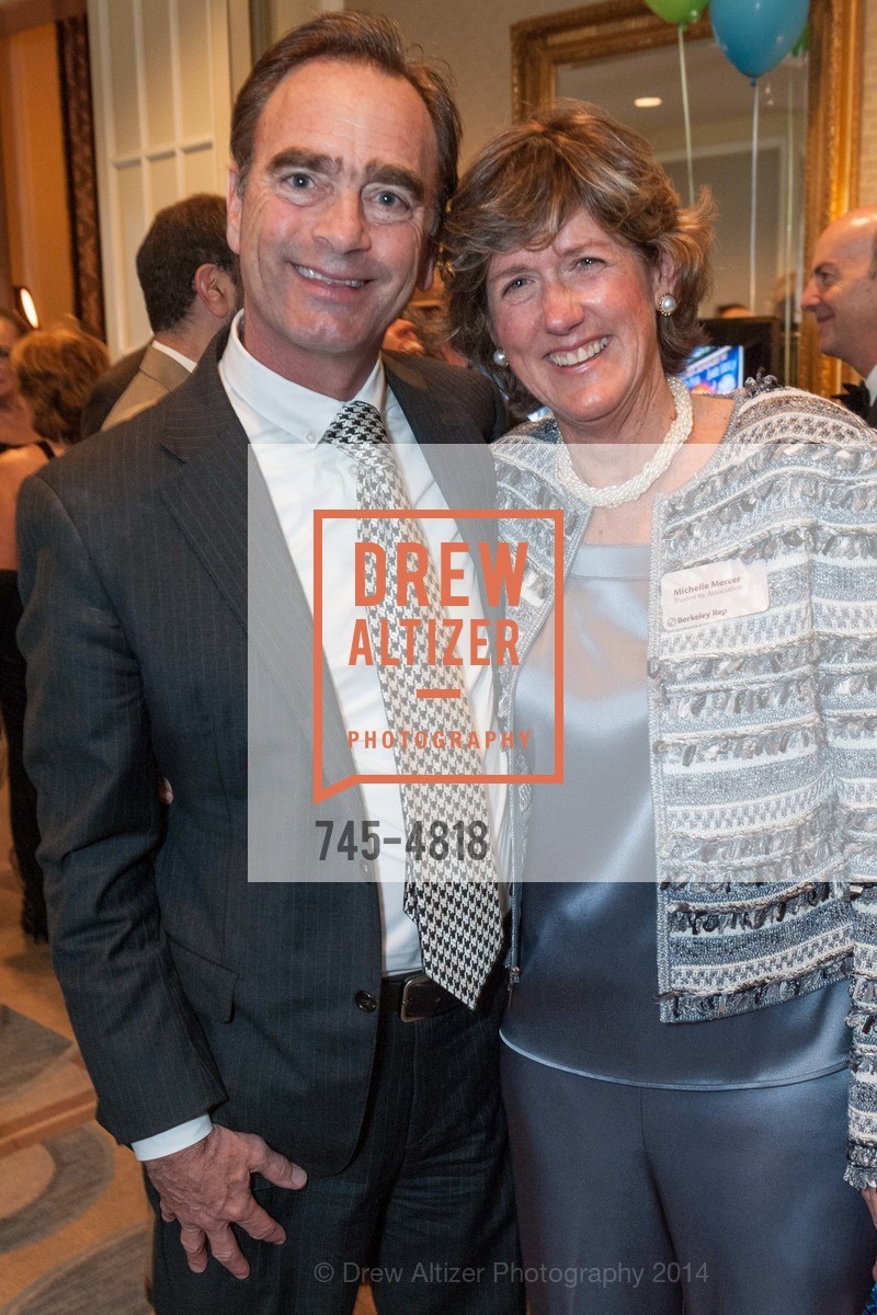 Steven Dinkelspiel, Michelle Mercer, OVATION: A Gala To Benefit BERKELEY REPERTORY THEATRE, US, April 20th, 2014, Photo #745-4818 Steven Dinkelspiel, Michelle Mercer, Photo #745-4818