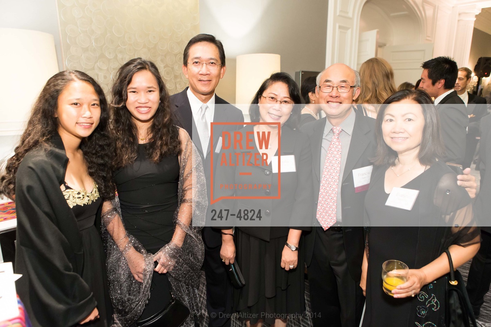 Karly Chin, Kerry Chin, Keith Chin, Cecilia Chin, Francis Lee, Evelyn Lee, Photo #247-4824