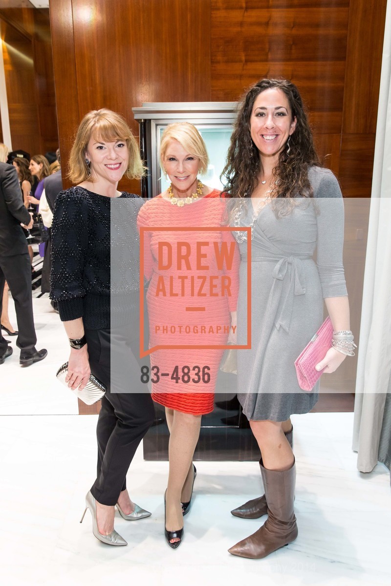Chloe Harris, Terri Tiffany, Gina Originario, GRAFF Salutes Philanthropists Vanessa Getty, Daniel Lurie and Traci Des Jardins, US, December 4th, 2014, Photo #83-4836 Chloe Harris, Terri Tiffany, Gina Originario, Photo #83-4836