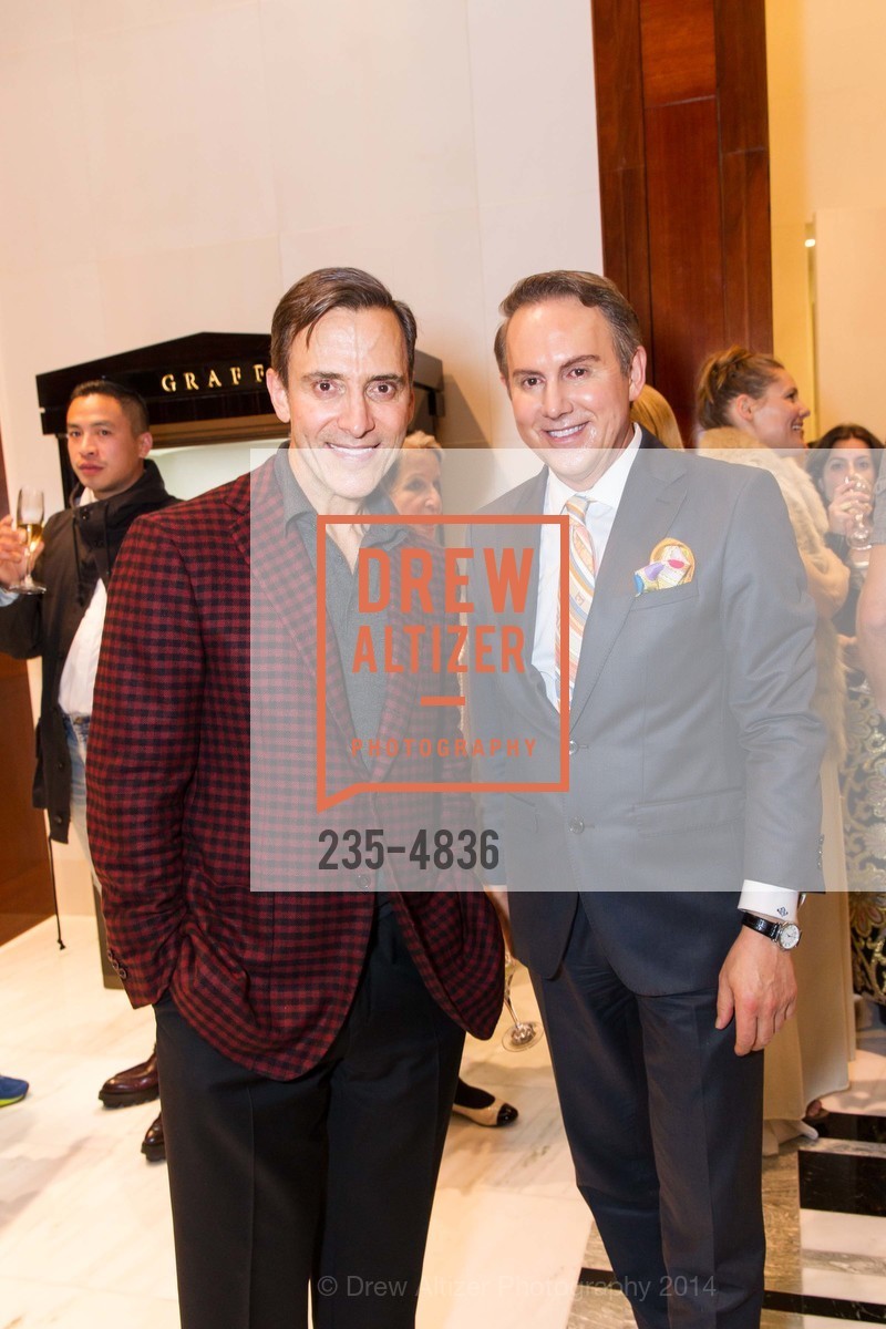 Alan Malouf, Joel Goodrich, GRAFF Salutes Philanthropists Vanessa Getty, Daniel Lurie and Traci Des Jardins, Multiple. 1 Charlton Ct. #101 San Francisco, CA 94123, June 30th, 2019, Photo #235-4836 Alan Malouf, Joel Goodrich, Photo #235-4836