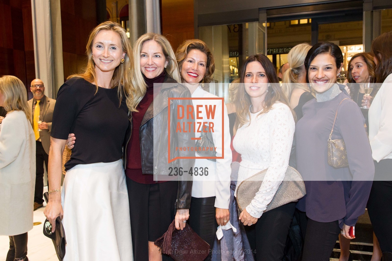 Louise Armour, Kristen Vasquez, Simmone LaCorte, Kristin Moseley, Megha Tolia, GRAFF Salutes Philanthropists Vanessa Getty, Daniel Lurie and Traci Des Jardins, US, December 4th, 2014, Photo #236-4836 Louise Armour, Kristen Vasquez, Simmone LaCorte, Kristin Moseley, Megha Tolia, Photo #236-4836