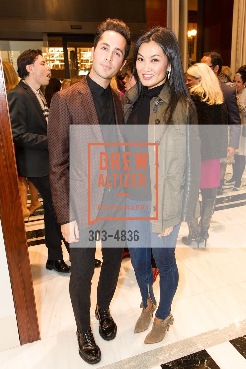 Kevin Nord, Ching Nola, GRAFF Salutes Philanthropists Vanessa Getty, Daniel Lurie and Traci Des Jardins, US, December 4th, 2014, Photo #303-4836 Kevin Nord, Ching Nola, Photo #303-4836