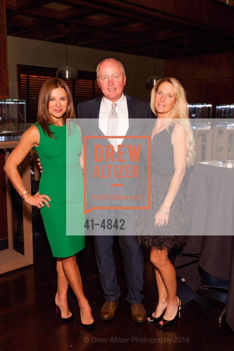 Claudia Ross, Karl Poulson, Diane Adams, SHREVE CO & PANERAI'S Bix Supper Club Cocktails, US, November 6th, 2014, Photo #41-4842 Claudia Ross, Karl Poulson, Diane Adams, Photo #41-4842