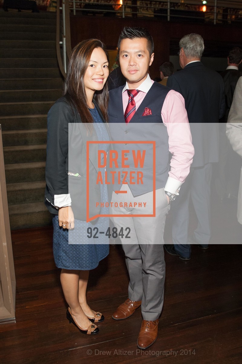 Jessie Chang, Ryan Moy, SHREVE CO & PANERAI'S Bix Supper Club Cocktails, US, November 6th, 2014, Photo #92-4842 Jessie Chang, Ryan Moy, Photo #92-4842