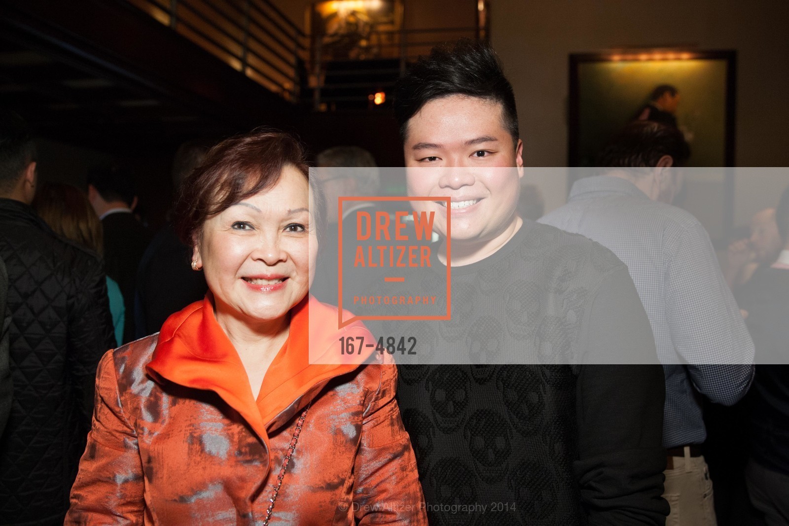 Margaret Chow, Jacky Leung, SHREVE CO & PANERAI'S Bix Supper Club Cocktails, US, November 6th, 2014, Photo #167-4842 Margaret Chow, Jacky Leung, Photo #167-4842
