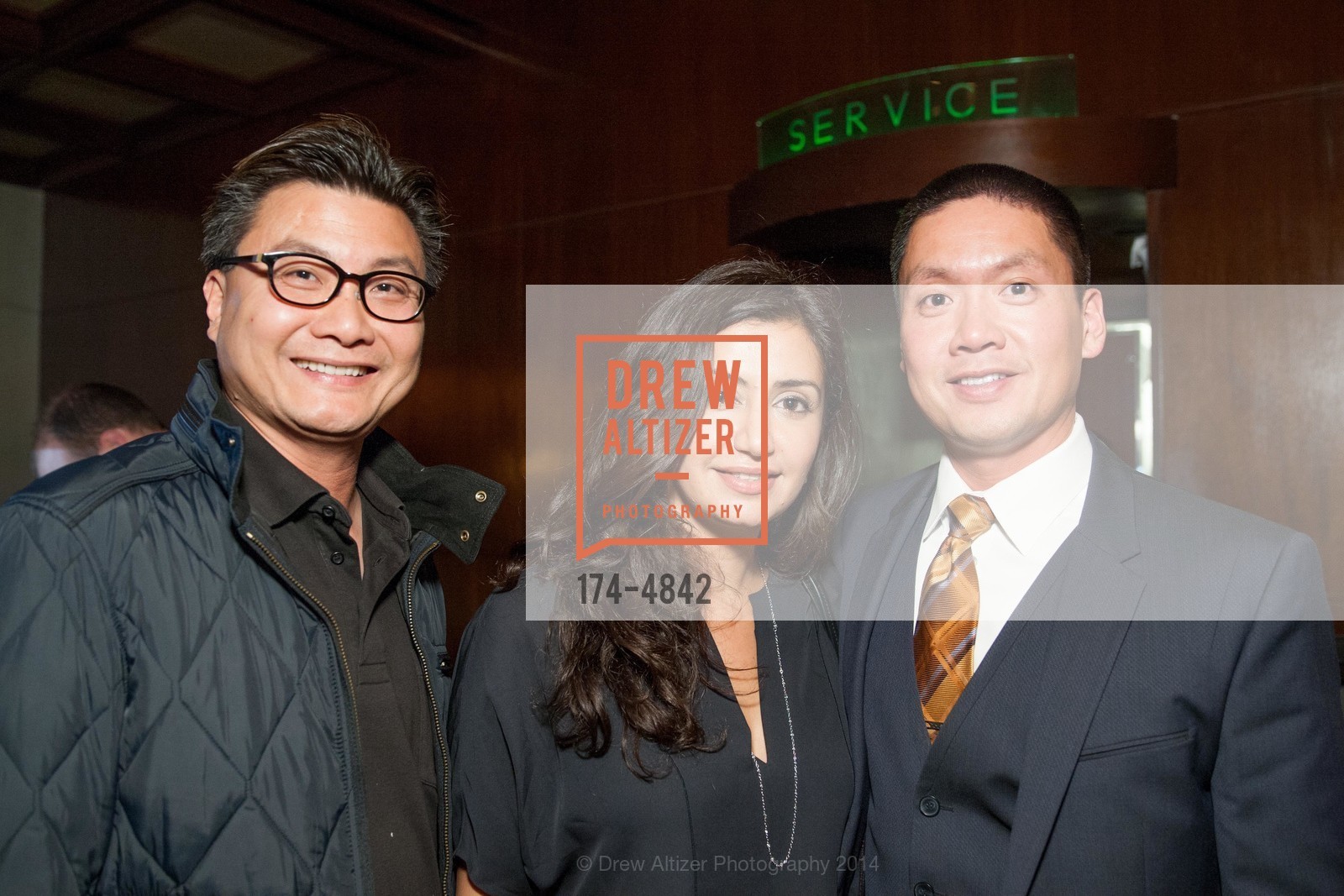 Ari Armad, Randy Pu, SHREVE CO & PANERAI'S Bix Supper Club Cocktails, US, November 6th, 2014, Photo #174-4842 Ari Armad, Randy Pu, Photo #174-4842