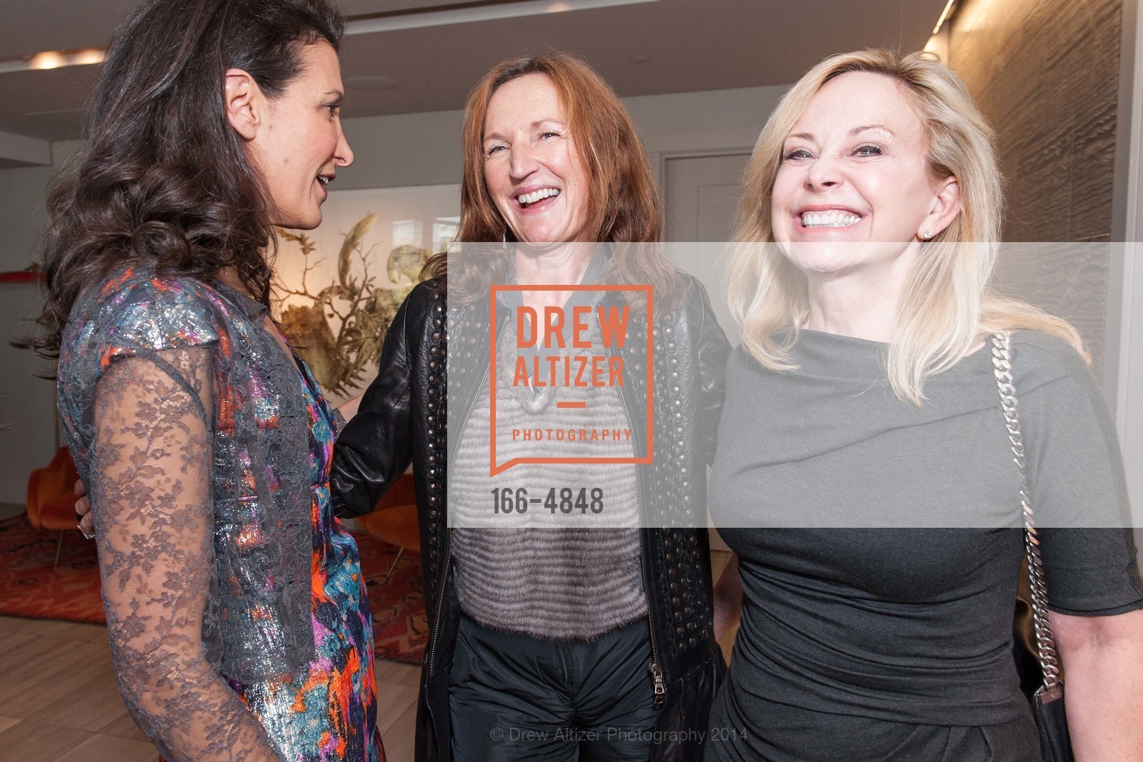 Tina Sharkey, Margit Wennmachers, Julie Wainwright, VOGUE Dinner at THE BATTERY, US, July 21st, 2014, Photo #166-4848 Tina Sharkey, Margit Wennmachers, Julie Wainwright, Photo #166-4848