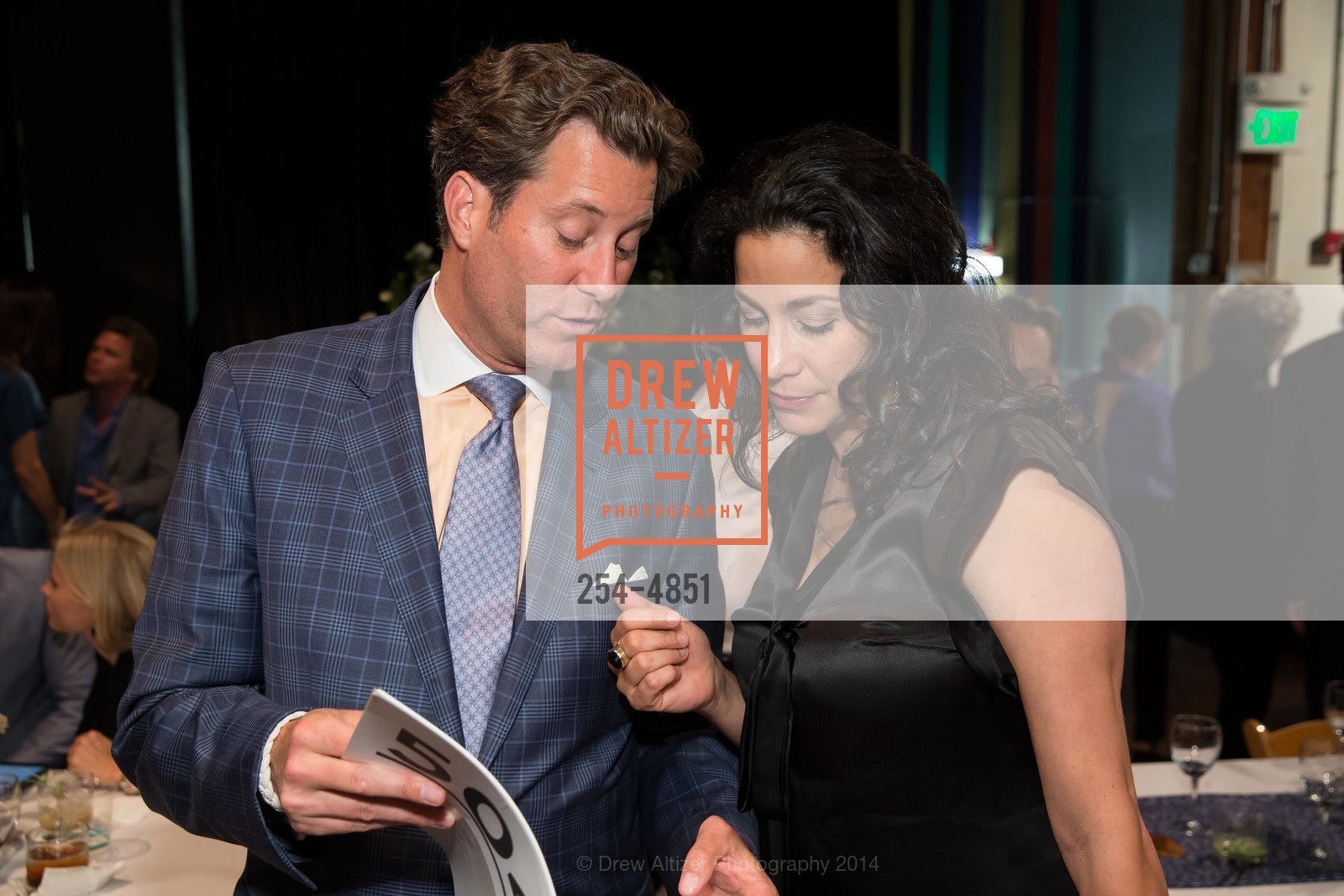 Patrick Barber, Donna Hoghooghi, HEADLANDS CENTER FOR THE ARTS Presents Benefit Auction, US, June 4th, 2014, Photo #254-4851 Patrick Barber, Donna Hoghooghi, Photo #254-4851