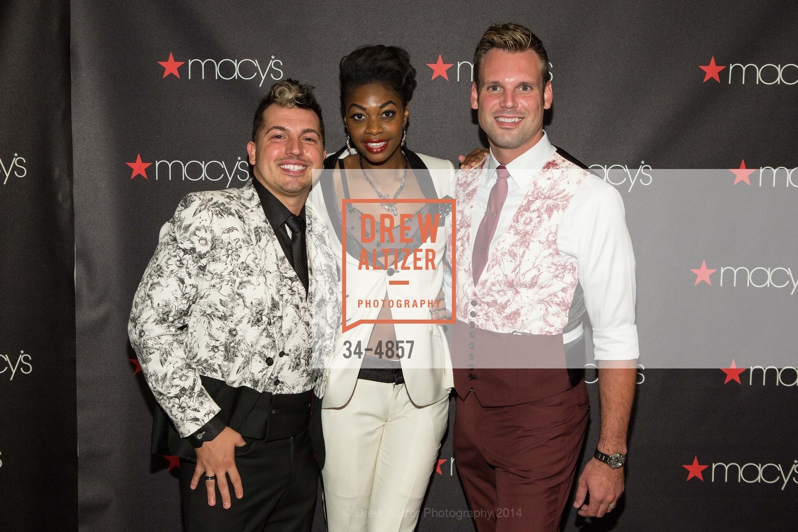 Jake Wall, Melissa Gray, Joshua Morgan, MACY'S PASSPORT Glamorama 2014, Golden Gate Theater. 1 Taylor Street, September 12th, 2014, Photo #34-4857 Jake Wall, Melissa Gray, Joshua Morgan, Photo #34-4857