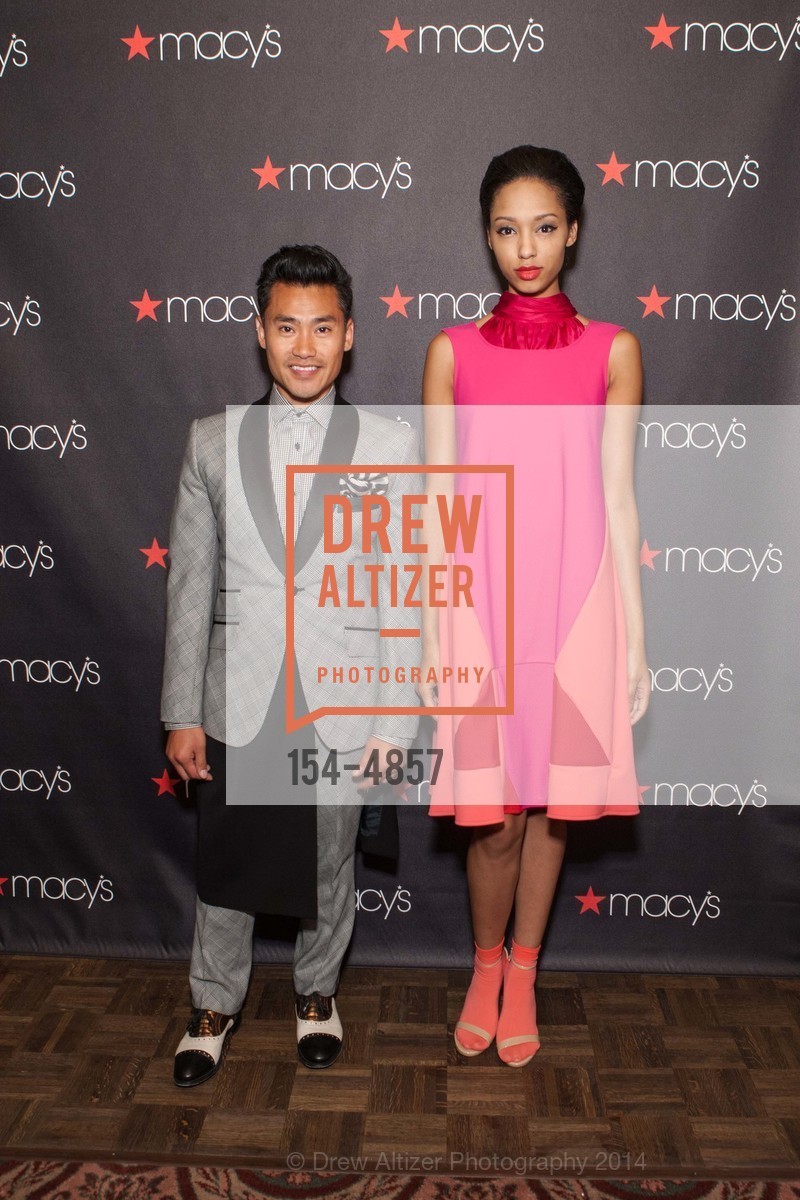 Tony Sananikone, Khalilah Brackeen, MACY'S PASSPORT Glamorama 2014, Golden Gate Theater. 1 Taylor Street, September 12th, 2014, Photo #154-4857 Tony Sananikone, Khalilah Brackeen, Photo #154-4857