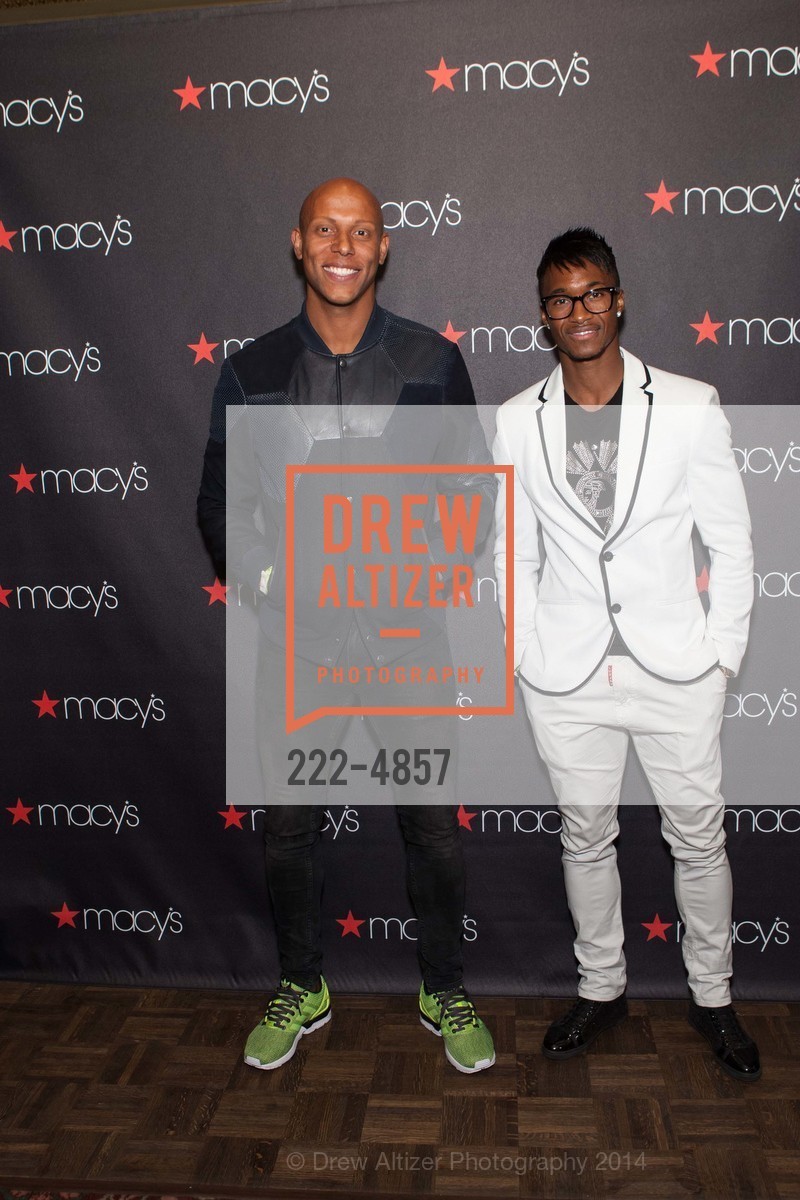Jordan Stewart, Yannick Djalo, MACY'S PASSPORT Glamorama 2014, Golden Gate Theater. 1 Taylor Street, September 12th, 2014, Photo #222-4857 Jordan Stewart, Yannick Djalo, Photo #222-4857