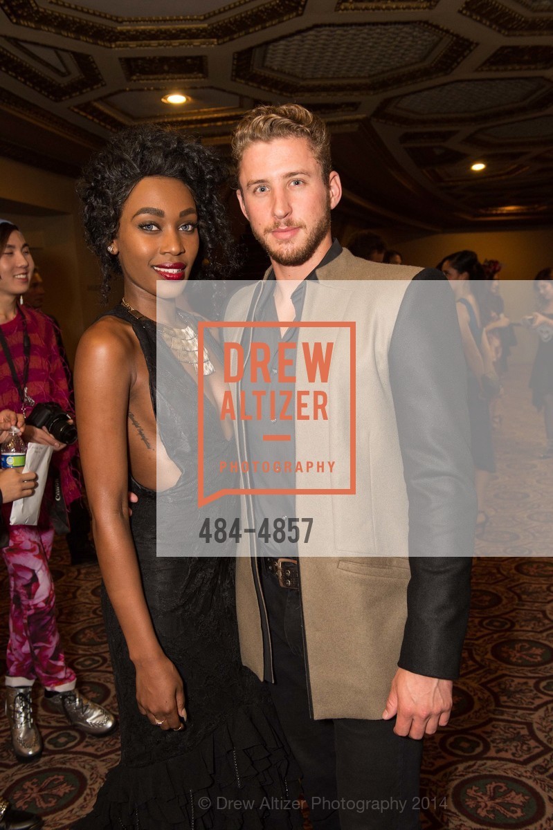 Shai White, Troy Castaneda, MACY'S PASSPORT Glamorama 2014, Golden Gate Theater. 1 Taylor Street, September 12th, 2014, Photo #484-4857 Shai White, Troy Castaneda, Photo #484-4857