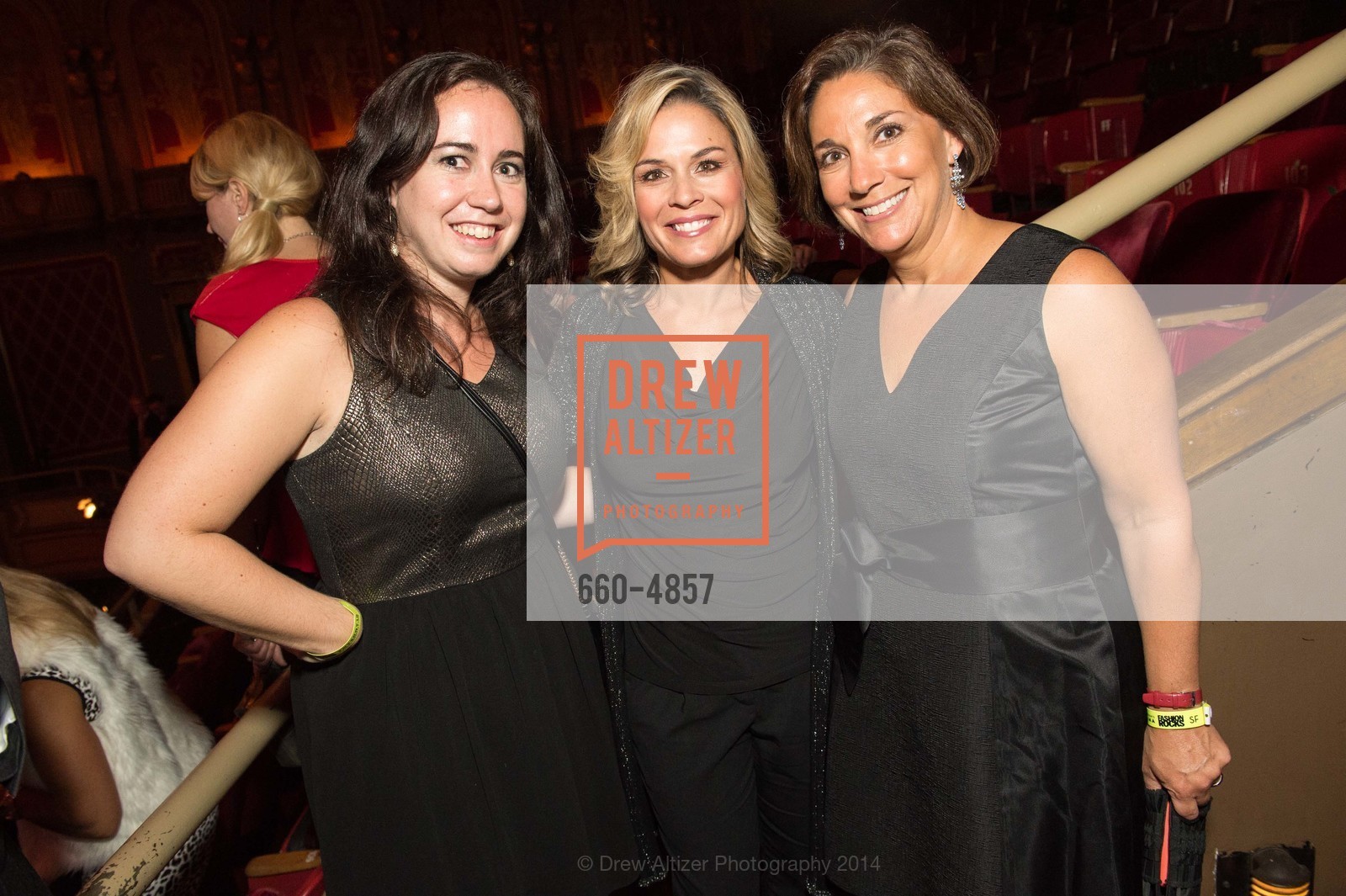 Stephanie Logan, Cat Cora, Amy ?, MACY'S PASSPORT Glamorama 2014, Golden Gate Theater. 1 Taylor Street, September 12th, 2014, Photo #660-4857 Stephanie Logan, Cat Cora, Amy ?, Photo #660-4857