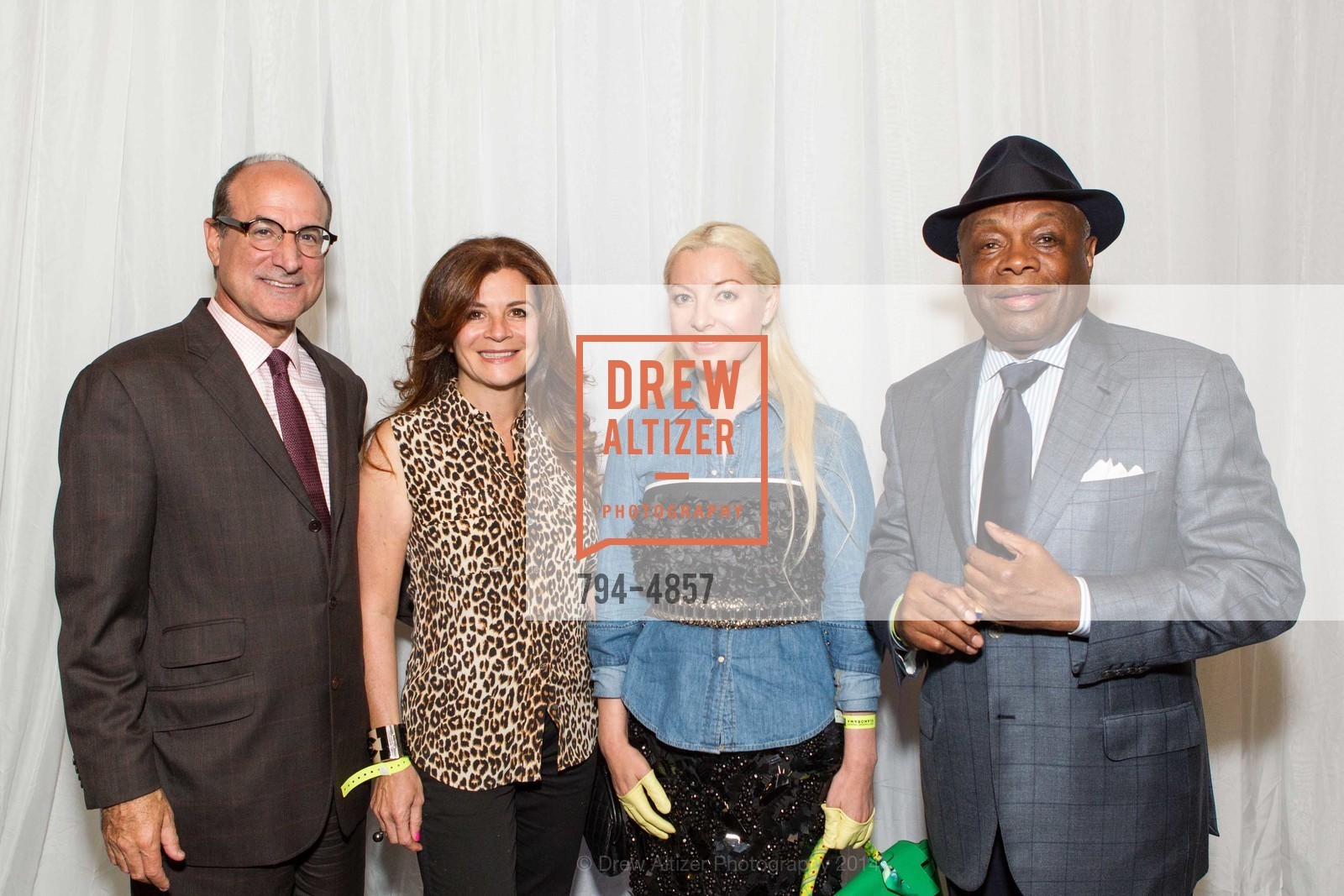 Victor Makras, Farah Makras, Sonya Molodetskaya, Willie Brown, Photo #794-4857