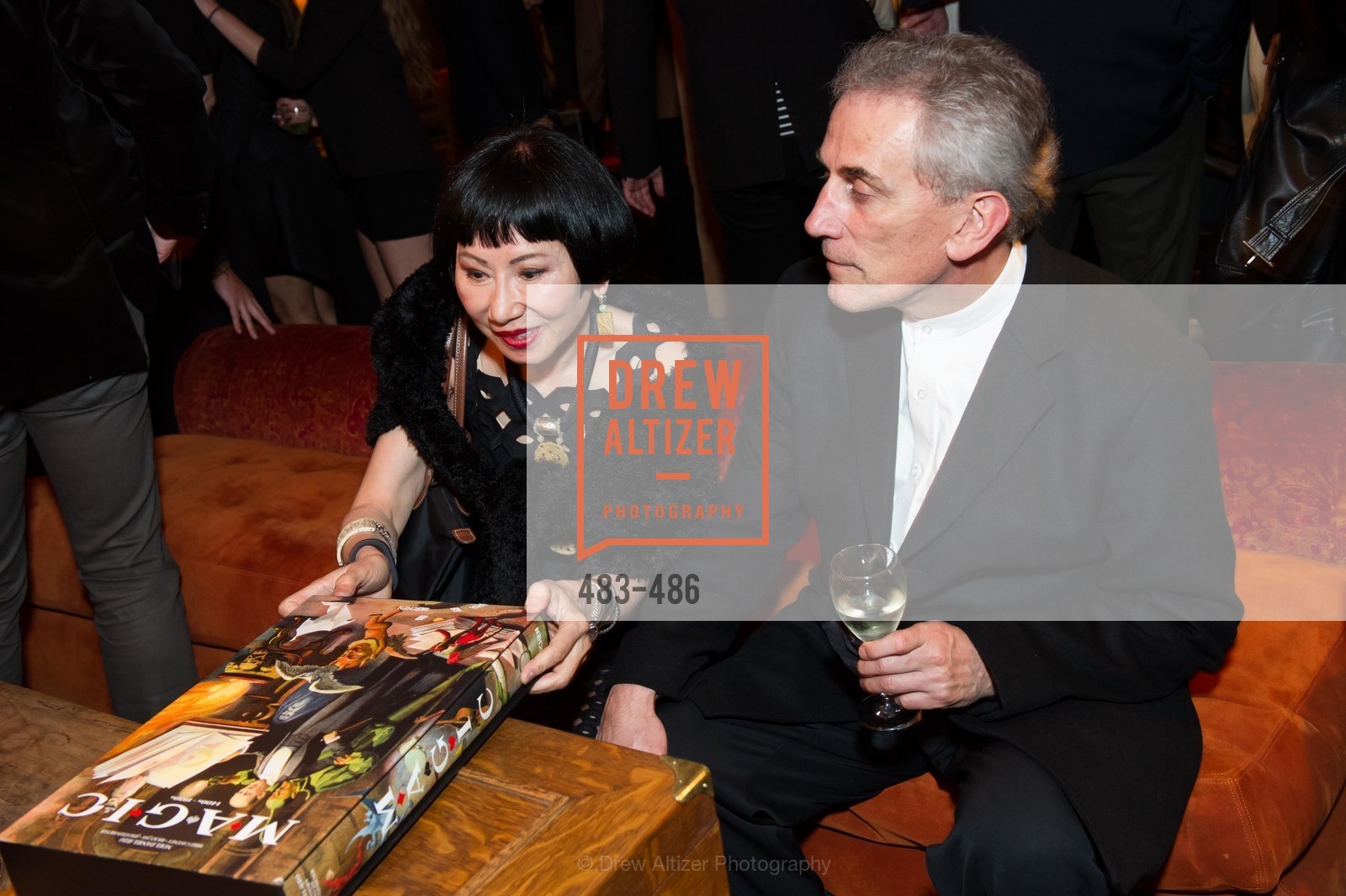 Amy Tan, Lou DeMattei, KEN FULK Presents All Fools Day, US. US, April 1st, 2014,Drew Altizer, Drew Altizer Photography, full-service agency, private events, San Francisco photographer, photographer california