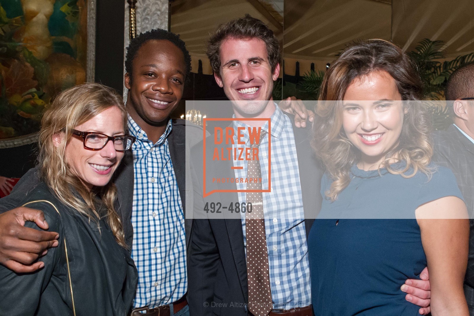 Lauren Glaser, Kojo Minta, James Ward, Masha Khusid, RE-CODING PHILANTHROPY: Fourth Annual Full Circle Fund Benefit, US, November 7th, 2014, Photo #492-4860 Lauren Glaser, Kojo Minta, James Ward, Masha Khusid, Photo #492-4860
