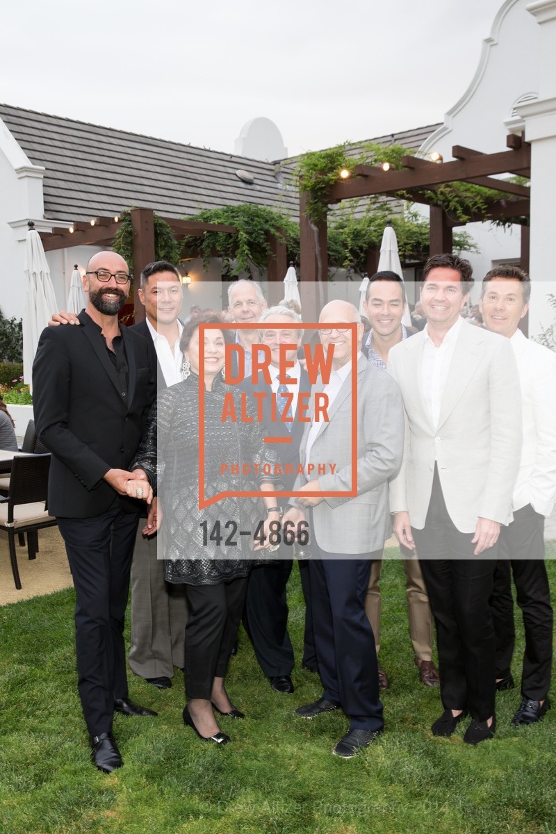 Rolando Beramendi, Maria Manetti Shrem, Gary Danko, Daniel Brewbaker, Ken Monnens, Greg Lopez, Alex Chases, Craig Card, FESTIVAL DEL SOLE'S Closing Dinner at CHIMNEY ROCK, US, July 20th, 2014, Photo #142-4866 Rolando Beramendi, Maria Manetti Shrem, Gary Danko, Daniel Brewbaker, Ken Monnens, Greg Lopez, Alex Chases, Craig Card, Photo #142-4866