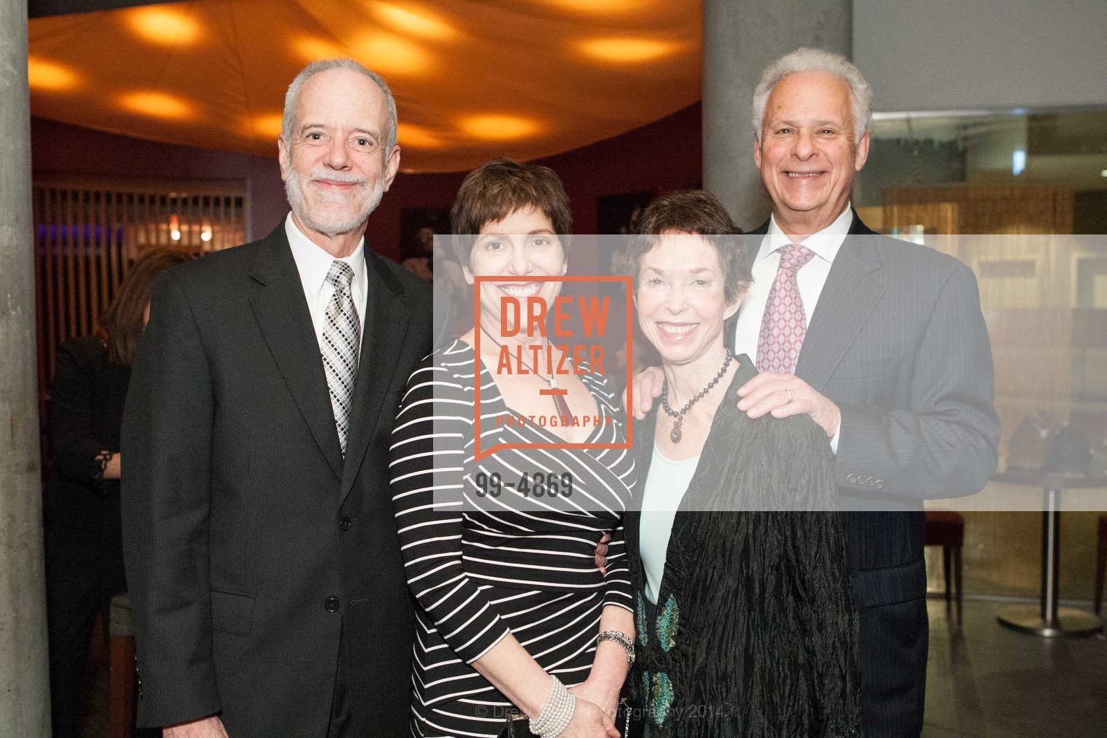 Bill Podger, Beth Podger, Susan Fisch, Ed Fisch, NEW CENTURY CHAMBER ORCHESTRA Presents An Evening Serenade Gala, US, March 16th, 2014, Photo #99-4869 Bill Podger, Beth Podger, Susan Fisch, Ed Fisch, Photo #99-4869