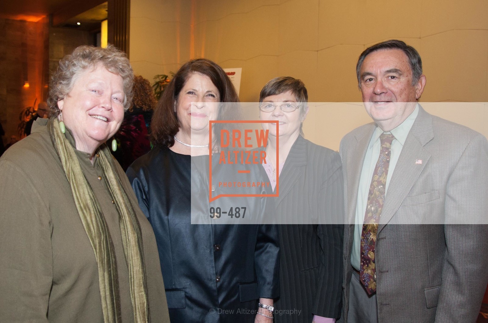 Patty Fitzsimmons, Kathryn Holmes, Charlotte Woolard, Len Woolard, Campaign Launch - David E. Smith, MD Medical Clinic, US. US, . US, Photo #99-487 Patty Fitzsimmons, Kathryn Holmes, Charlotte Woolard, Len Woolard, Photo #99-487