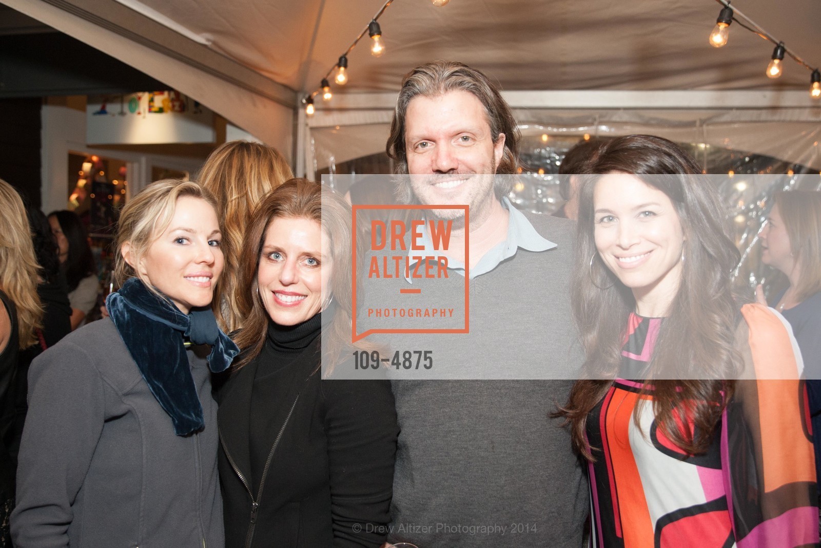 Sarah Collins, Shelley Mosby, Ged Robertson, Heidi Mellan, HUTCHINSONS FINE JEWELRY Store Opening Celebration in Support of COMPASS FAMILY, US, December 4th, 2014, Photo #109-4875 Sarah Collins, Shelley Mosby, Ged Robertson, Heidi Mellan, Photo #109-4875