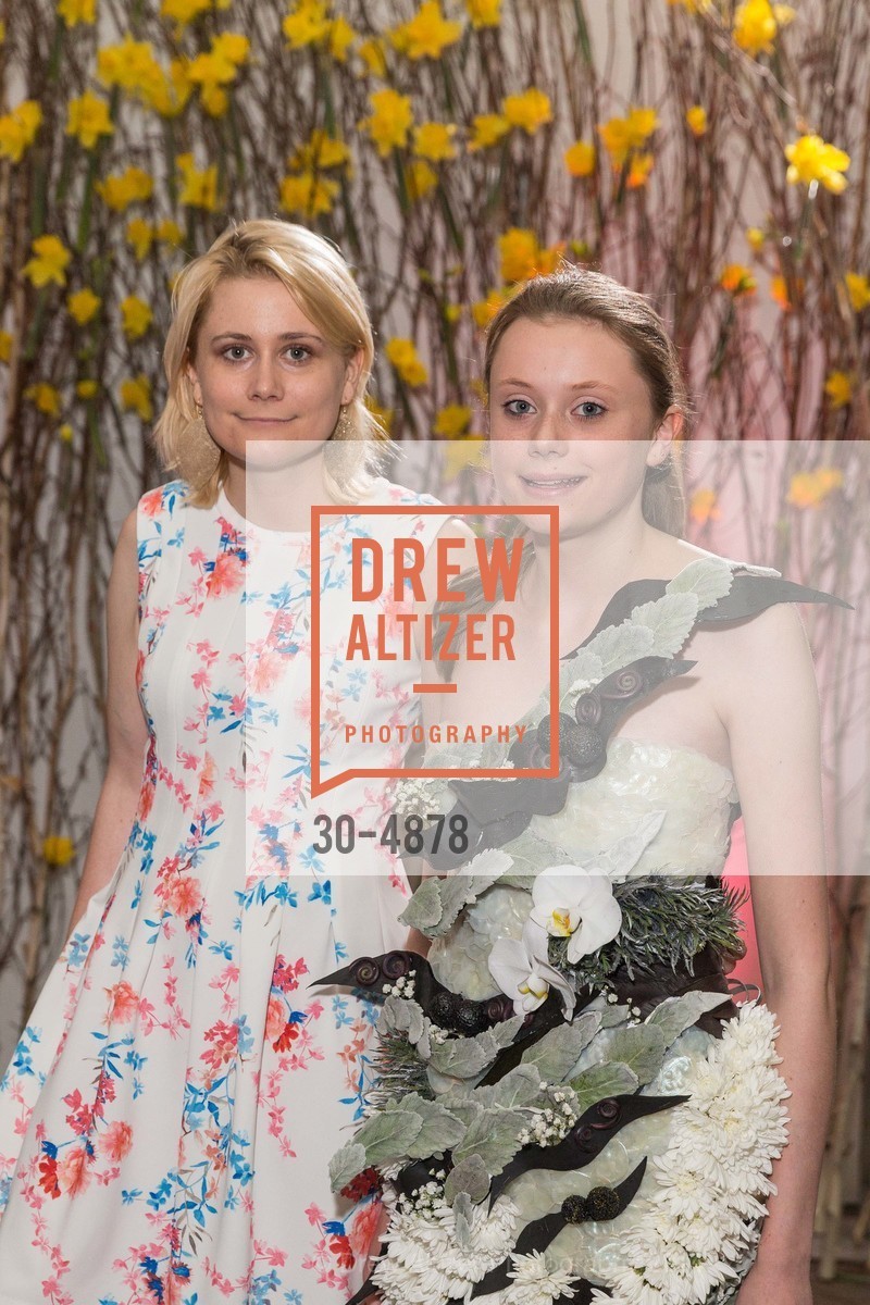 Ariel Ermatinger, Rachel Ermatinger, BOUQUETS TO ART Opening Night Gala, US, March 17th, 2014, Photo #30-4878 Ariel Ermatinger, Rachel Ermatinger, Photo #30-4878