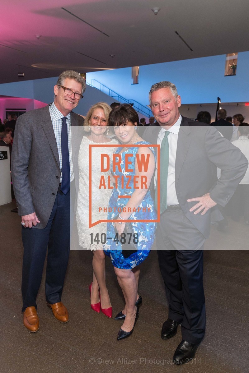 Russ Roeca, Jenny Petty, Pame Schmider, Rich Vernon, BOUQUETS TO ART Opening Night Gala, US, March 17th, 2014, Photo #140-4878 Russ Roeca, Jenny Petty, Pame Schmider, Rich Vernon, Photo #140-4878