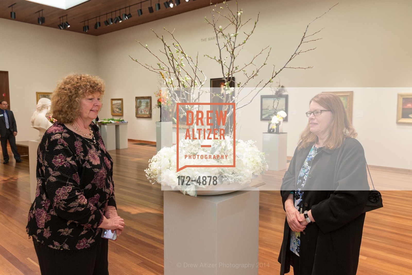 Gail DeBellis, Wynn Themelis, BOUQUETS TO ART Opening Night Gala, US, March 17th, 2014, Photo #172-4878 Gail DeBellis, Wynn Themelis, Photo #172-4878