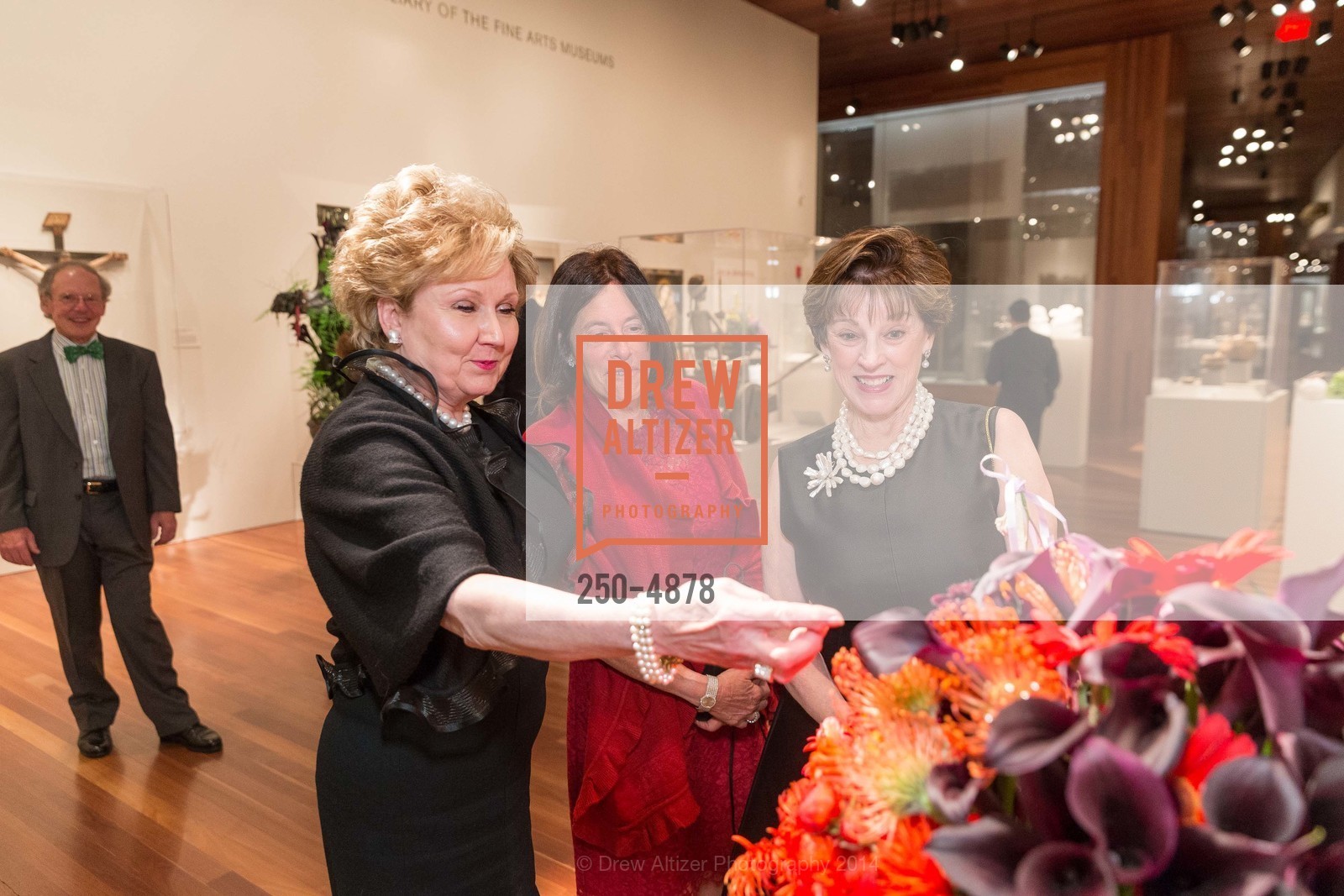 Carol Mancino, Lee Edward, Claudia Smay, BOUQUETS TO ART Opening Night Gala, US, March 17th, 2014, Photo #250-4878 Carol Mancino, Lee Edward, Claudia Smay, Photo #250-4878
